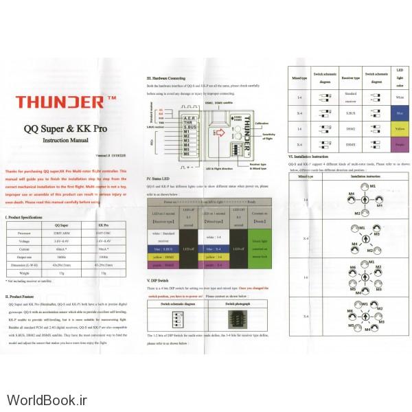 فلایک-کنترل-super-qq-ساخت-شرکت-thunder